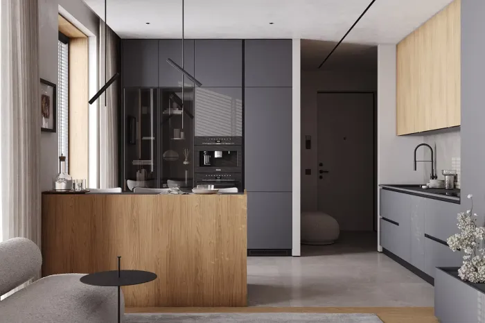 Кухни из акрила: преимущества, недостатки и секреты ухода