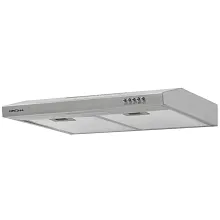 JESSICA slim 600 inox push button вытяжка кухонная