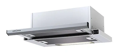KAMILLA slim 600 INOX ( 2 мотора) вытяжка кухонная