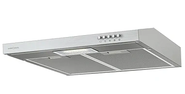 JESSICA slim 500 inox push button вытяжка кухонная